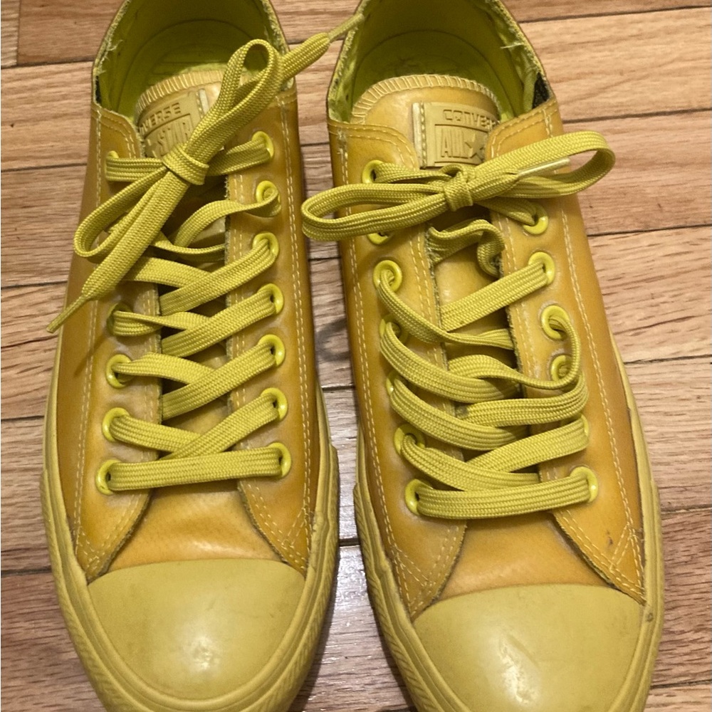 Converse All Star Bright Yellow Low-Top Sneakers